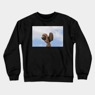 Catching a Sliotar Of speeds up to 90 mph Crewneck Sweatshirt